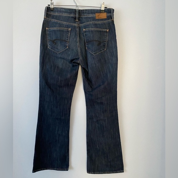 Mavi Molly Mid-Rise Classic Bootcut Denim Jeans Size 28 / 30, Dark Wash - Picture 2 of 11